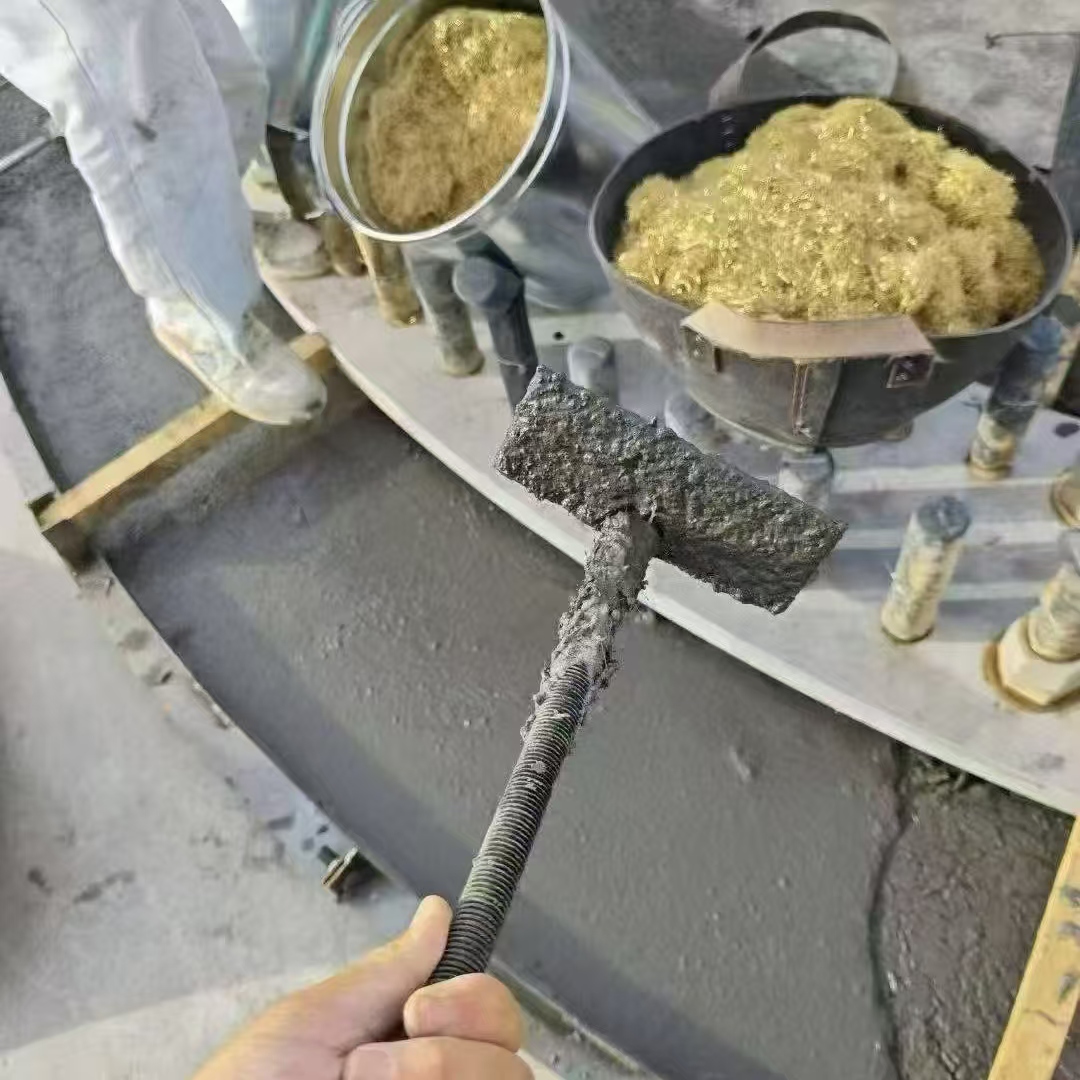 莲湖C120钢纤维高强无收灌浆料 轧机压缩机汽轮机发电机锻压设备底座灌浆材料